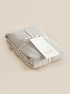 Наволочка SL Home Linen collection, 70×70 см, серая, лён 30%, хлопок 70% 10857003 - фото 14548009