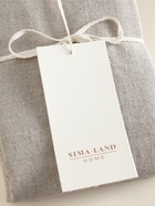 Наволочка SL Home Linen collection, 70×70 см, серая, лён 30%, хлопок 70% 10857003 - фото 14548010