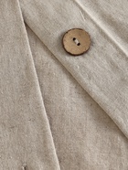 Пододеяльник SL Home Linen collection 150*220 см , цв.бежевый, лён30%/хлопок70% - фото 14820203