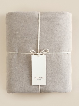 Пододеяльник SL Home Linen collection 180*220 см , цв.бежевый, лён30%/хлопок70% 10857005