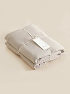 Пододеяльник 2-спальный SL Home Linen collection, 180×220 см, бежевый, полулён 10857005