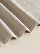 Пододеяльник 2-спальный SL Home Linen collection, 180×220 см, бежевый, полулён 10857005
