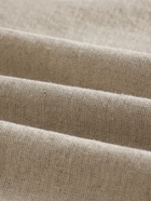 Пододеяльник евро SL Home Linen collection, 200×220 см, бежевый, полулён 10857006