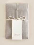 Наволочка SL Home Linen collection, 50×70 см, бежевая, лён 30%, хлопок 70% 10857015 - фото 14548016