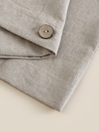 Наволочка SL Home Linen collection, 50×70 см, бежевая, лён 30%, хлопок 70% 10857015 - фото 14548020