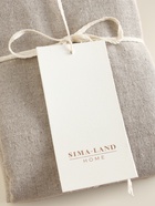 Наволочка SL Home Linen collection, 70×70 см, бежевая, лён 30%, хлопок 70% 10857016 - фото 14548026