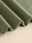 Пододеяльник евро SL Home Linen collection, 200×220 см, зелёный, полулён 10857019