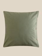 Наволочка SL Home Linen collection, 70×70 см, зелёная, лён 30%, хлопок 70% 10857029 - фото 14548039