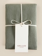 Наволочка SL Home Linen collection, 70×70 см, зелёная, лён 30%, хлопок 70% 10857029 - фото 14548040