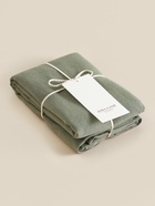 Наволочка SL Home Linen collection, 70×70 см, зелёная, лён 30%, хлопок 70% 10857029 - фото 14548041