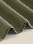 Наволочка SL Home Linen collection, 70×70 см, зелёная, лён 30%, хлопок 70% 10857029