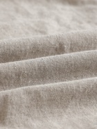 Простыня на резинке SL Home Linen collection 140*200+30 см , цв.серый, лён30%/хлопок70% 10856997 - фото 14622810