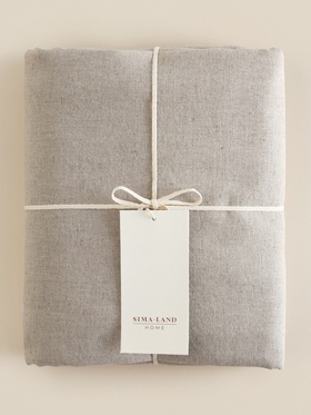 Простыня SL Home Linen collection 200*220 см , цв.бежевый, лён30%/хлопок70% 10857007