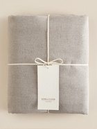 Простыня на резинке SL Home Linen collection 140*200+30 см , цв.бежевый, лён30%/хлопок70% 10857011 - фото 14622842