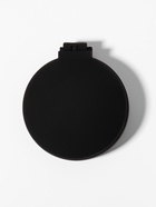 Расчёска массажная «Классика», складная, с зеркалом, 7×2.5 см, матовая, чёрная - Фото 4