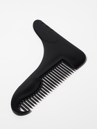Расчёска - гребень для усов и бороды, 12×10 см, чёрная - Фото 1