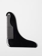 Расчёска - гребень для усов и бороды, 12×10 см, чёрная - Фото 2