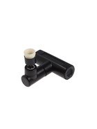 Аэратор ZEIN, 4 режима, повортный, универсальный переходник, черный 10450951