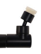 Аэратор ZEIN, 4 режима, повортный, универсальный переходник, черный 10450951