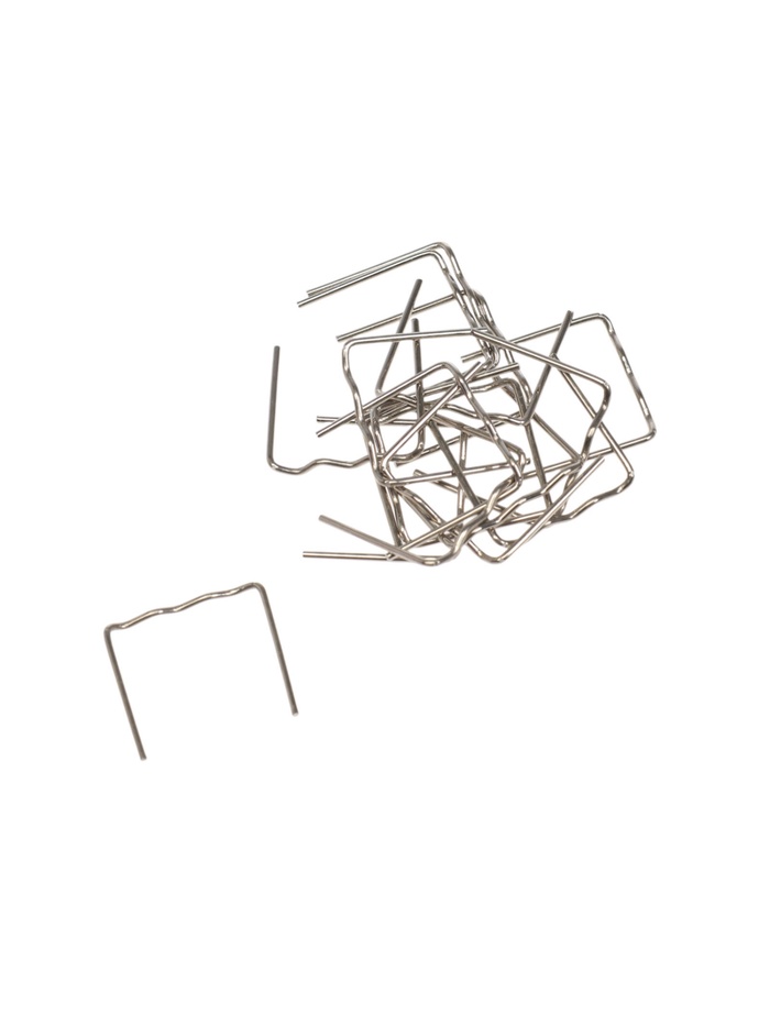 Скоба для ремонта пластика ТУНДРА, волнового типа, d=0.8 мм, 500 шт.