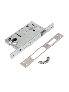 Корпус замка LOCKLAND для металлических дверей, без цилиндрового механизма, хром - Фото 3
