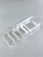 Коробка под 5 эклеров, прозрачная, складная PVC, 25×15×5 см - Фото 3