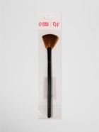 Кисть для макияжа, веерная, 17 (±3) см, коричневая - Фото 5