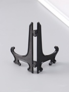 Подставка для тарелки декоративной d=13-16 см, пластик, 12.5 см, чёрная, набор 5 шт. - Фото 2