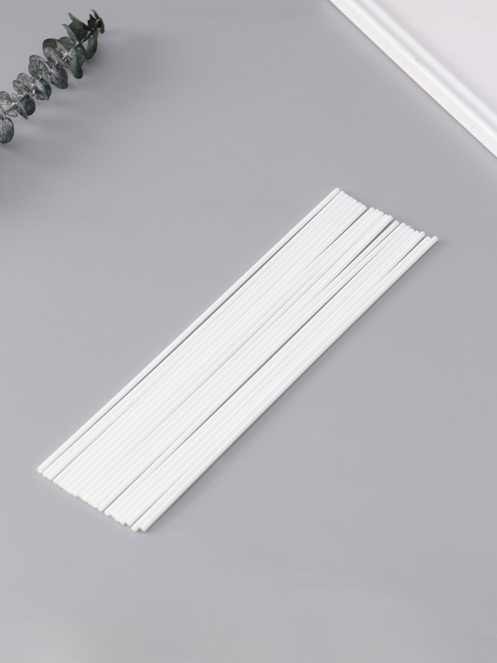 Набор палочек для диффузора фибровых «Белая», 20 шт., 0.3×0.3×25 см