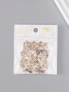 Пластиковый элемент, декоративная подвеска «Арт Узор. Love ажурная», набор 50 шт., 1×1.3×0.2 см - Фото 4