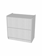 УЦЕНКА Прилавок ПЭ-12, 900×500×900, ЛДСП, белая 10882951