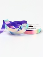 Лента упаковочная для декора и подарков, переливающийся голографический эффект, набор 5 шт., 1.2 см ? 5 м, МИКС (комплект 5 шт) - фото 40483686