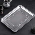 УЦЕНКА Поднос, 39.5×29.5 см, толщина 1 мм, нержавеющая сталь, серебристый - Фото 4