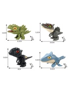 УЦЕНКА Игровой набор «Dino. Зубастики», подвижные детали, 4 фигурки динозавров, МИКС - Фото 4