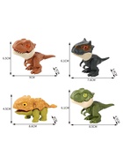 УЦЕНКА Игровой набор «Dino. Зубастики», подвижные детали, 4 фигурки динозавров, МИКС - Фото 8