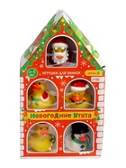 УЦЕНКА Набор игрушек для купания в ванной Крошка Я «Новогодние уточки», 5 шт. - Фото 10