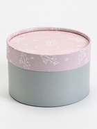 Набор шляпных коробок 2 в 1 «Пастель», завальцованная, 14×9, 13×8.5 см - фото 43202476