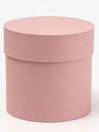 Набор шляпных коробок  3 в 1 "Нежно-розовый", 20 × 20 ‒13 × 13 см 10880492 - фото 16355256