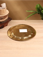 УЦЕНКА Блюдо «Абстракция», 25×25 см, латунь 10880259