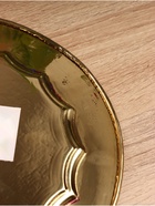 УЦЕНКА Блюдо «Абстракция», 25×25 см, латунь 10880259