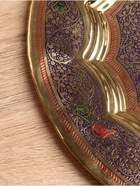 УЦЕНКА Блюдо «Абстракция», 25×25 см, латунь 10880259