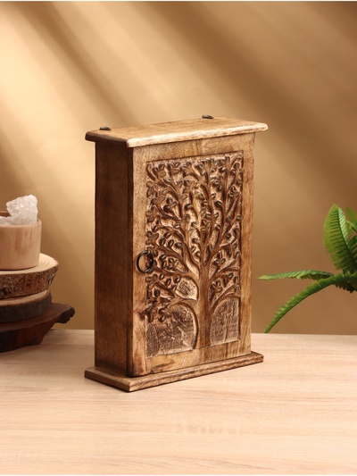 УЦЕНКА Ключница «Цветущее дерево», 28×21×8.5 см, дерево