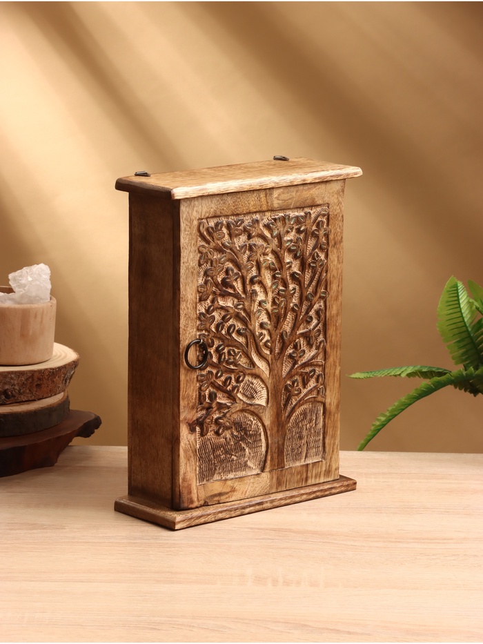 УЦЕНКА Ключница «Цветущее дерево», 28×21×8.5 см, дерево - Фото 1