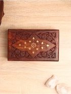 УЦЕНКА Шкатулка «Знак», 20×13×6 см, дерево 10880268