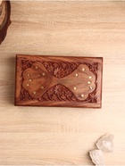 УЦЕНКА Шкатулка «Бесконечность», 25×15×6 см, дерево 10880269