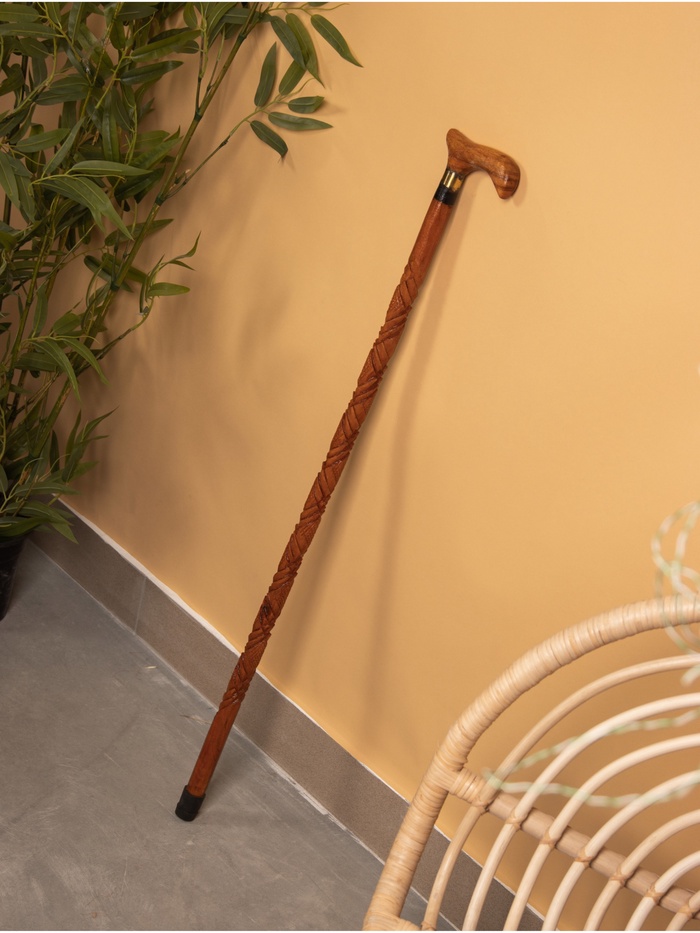 УЦЕНКА Трость «Надежда», 92×13×2.5 см, дерево эвкалипт - Фото 1