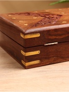 УЦЕНКА Шкатулка «Направление», 15×25.5×7 см, дерево - Фото 4