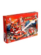 Конструктор «Пожарная станция», 727 деталей - Фото 2