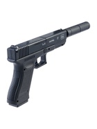 Пистолет «Глок» с глушителем, стреляет пульками 6 мм - Фото 3