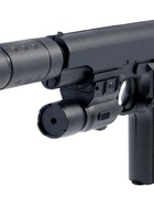 Пистолет «Вектор», с глушителем и лазером, стреляет пульками 6 мм - Фото 5